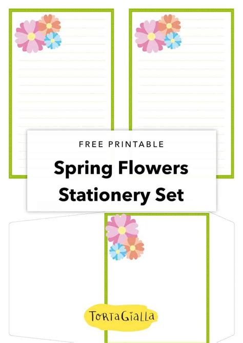 DIY Stationery Spring Theme 的图像结果
