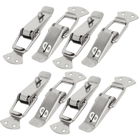 Buy ELECTROPRIME 90mm Length 201 Stainless Steel Safety Toggle Latches ...