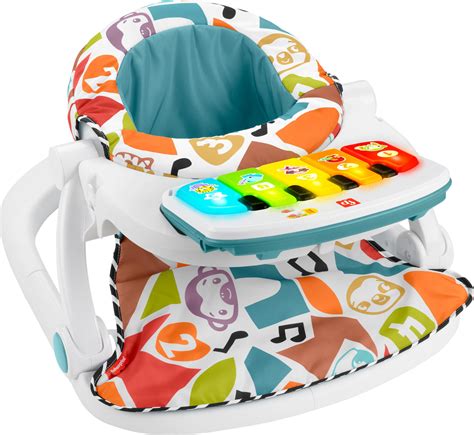 Fisher-Price Baby Portable Chair Deluxe Kick & Play Sit-Me-Up Floor ...