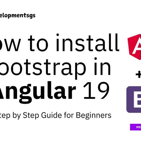 Install Bootstrap in My Angular Project 的图像结果