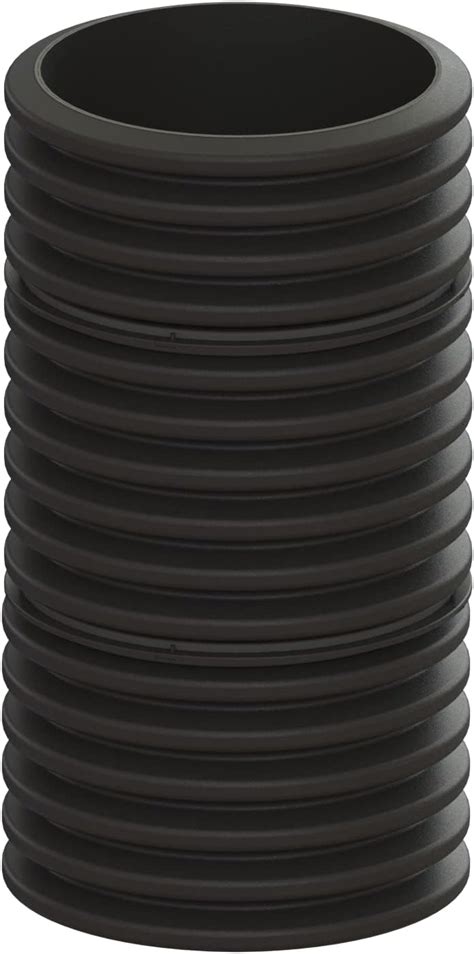 Aero-Stream Black Corrugated Pipe, 23.5 ID x 50 Tall with India | Ubuy