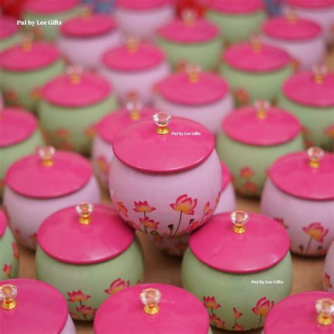 Pastel Floral Pot Jar (Assorted) – Pai by Lee Gifts