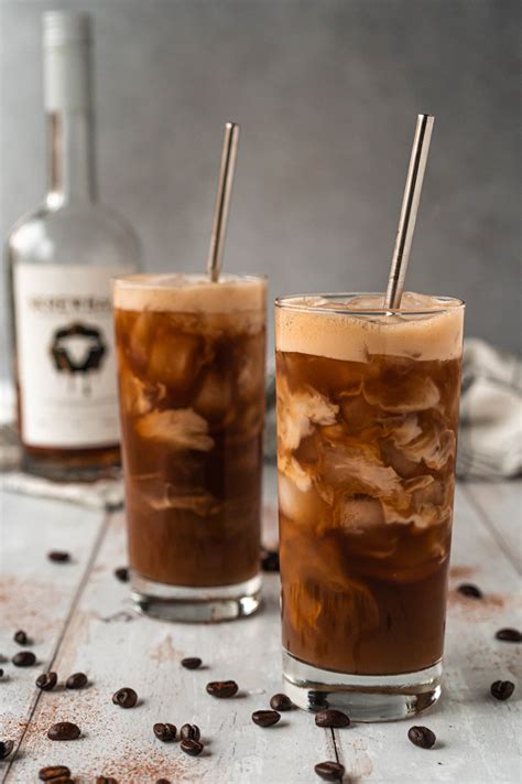 Oatmilk Shaken Espresso + Peanut Butter Whiskey (cocktail recipe ...