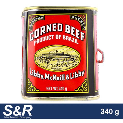 Libby, McNeill & Libby Cooked Corned Beef 340g | Shopee Philippines