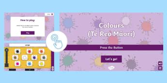 Te Reo Māori Colours Lesson Resources - Year 0-3 - Twinkl