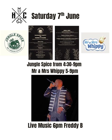 Freddy B and Food Trucks, 79 High Street, Bushey, 7 June 2025 | AllEvents