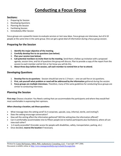 Image result for Good Example Focus Group