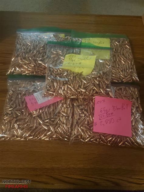 *pending* .224 55gr FMJ-BT Blem/Pull - 2880ct | Northwest Firearms