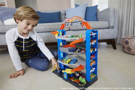 Hot Wheels Stunt Garage, Play Set | GNL70 | MATTEL