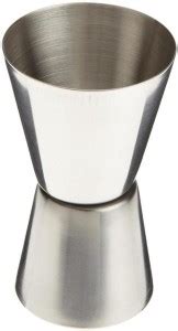 ANSH Double Side Peg Measure & Cocktail Shaker Drink Measuring Bar Tool ...