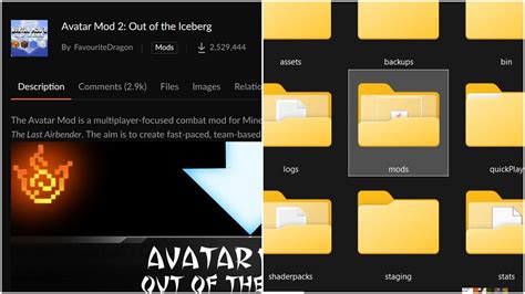 Image result for Avatar Minecraft Mod Thumbnail