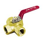 Brass Ball Valve RBS Series (Three-Way Valve) | HAMAI | MISUMI India