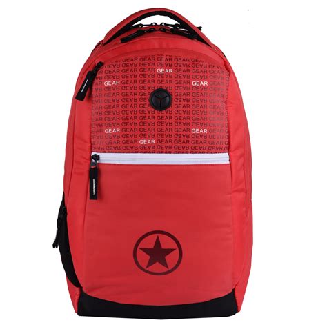 Gear Rockstar 34L Backpack (Red) – Gear Bags | Gear Merchandise Private ...
