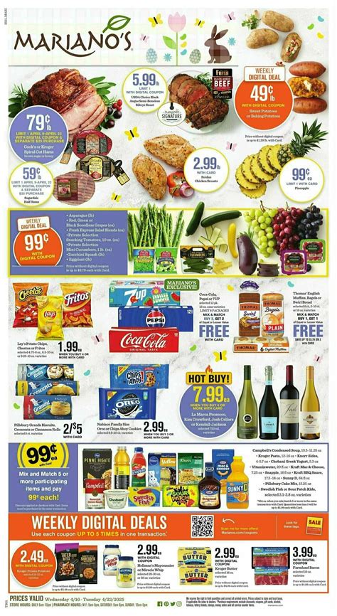 Mariano's Weekly Ad & Deals from April 16