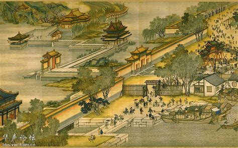 中国十大传世名画《清明上河图》