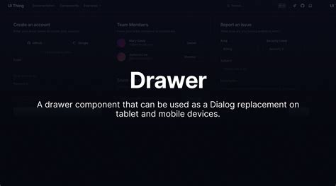 Image result for UI/UX Drawer Examples