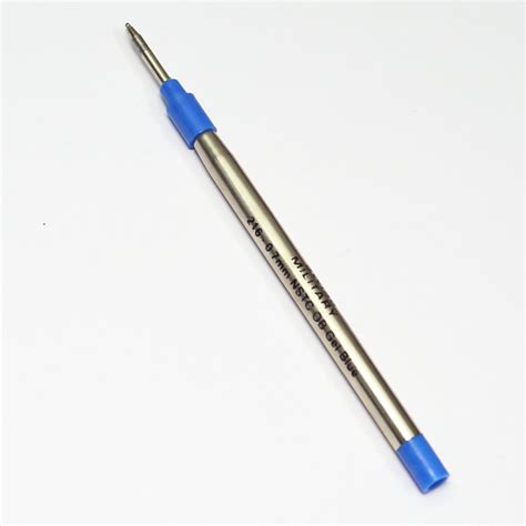 Swiss Military 0.7mm Long Metal Body Blue Gel Refill SKU 71126
