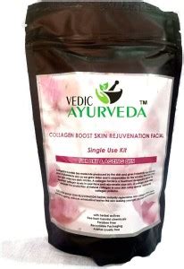 VEDICAYURVEDA Organic Collagen+Vitamin A Facial kit - Price in India ...