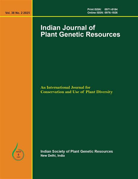 Indian Journal of Plant Genetic Resources