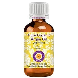 Deve Herbes Pure Organic Argan Oil (Argania spinosa) | Cold Pressed ...