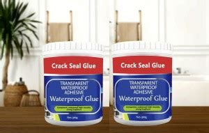 Divas Mart Pack of 2 Crack Seal Transparent Waterproof Glue for Roof ...