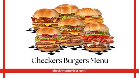 Rally's And Checkers Burgers Menu with prices Latest 2026