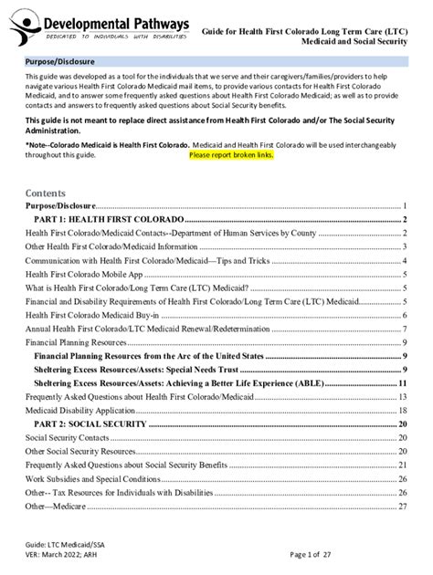 Fillable Online LTC Medicaid Quick Guide Fax Email Print - pdfFiller