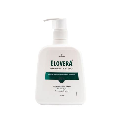 Elovera Body Wash Glenmark 250ml Enriched With Aloe Vera Vitamin ...