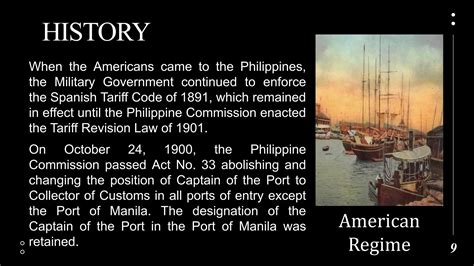 Functionality of Bureau of Customs in the Philippines | PPTX