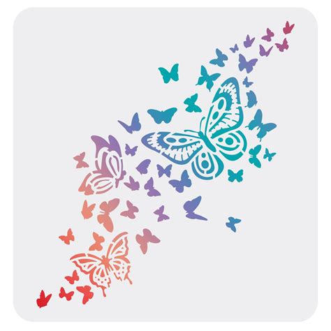 Butterfly Stencil Printable Pdf - Printable Free Templates