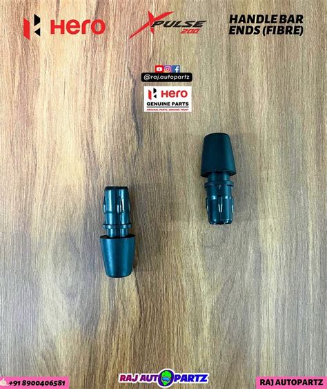 HERO XPULSE 200 HANDLEBAR ENDS ( FIBRE ) – RAJ AUTOPARTZ