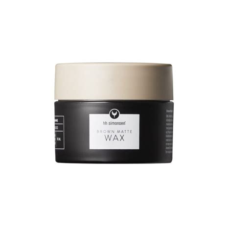 HH Simonsen Cera para cabello Brown Matte Clay Wax - Grupo Yosvic