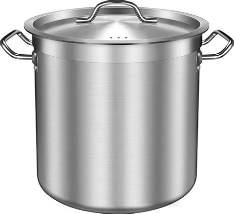 Heavy Stock Pot With Lid at Tyson Worrall blog