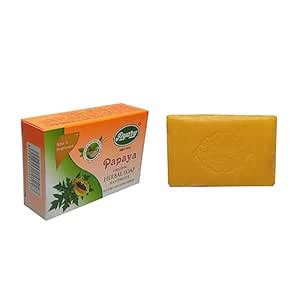Buy Pyary Papaya Skin Whitening Herbal Soap - Pack of 1 Online at Low ...