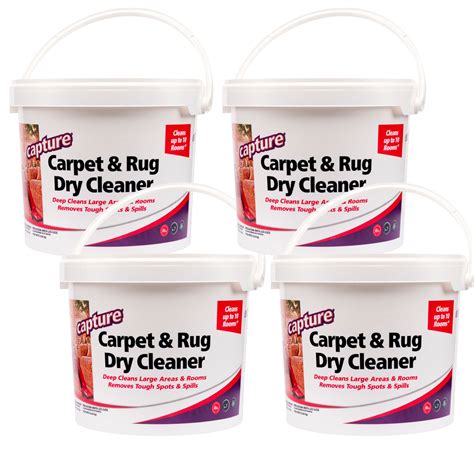 Capture Carpet Deodorizer Powder 8lb Pail 4 Pack, Carpet Freshener ...