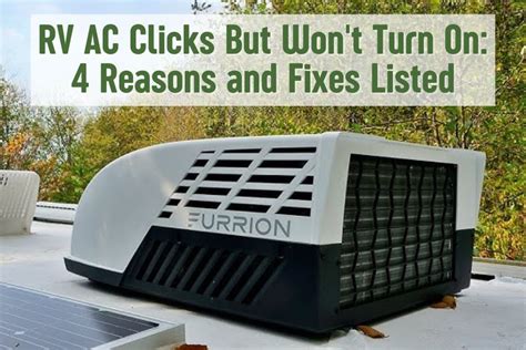 Image result for In Command RV System AC Not Working