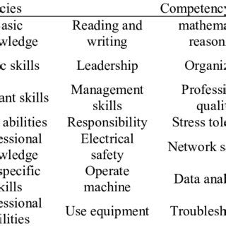 Sample Competency Model 的图像结果