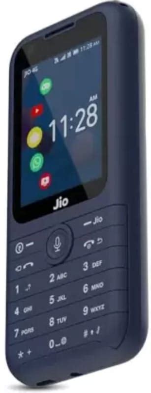 Jio PRIMA 4G (Blue) 4G LTE 9Locked For Jio Sim only