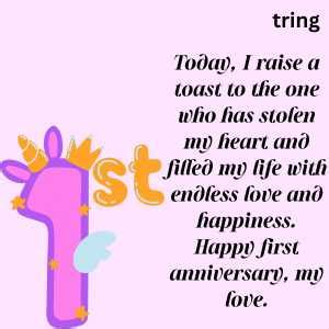 100+ 1st Love Anniversary Wishes For Girlfriend
