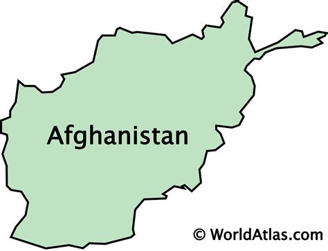 Afghanistan Location Map