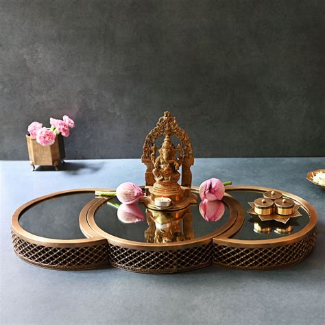 Beautiful and simple decorations for ganesh puja at home – Mora Taara