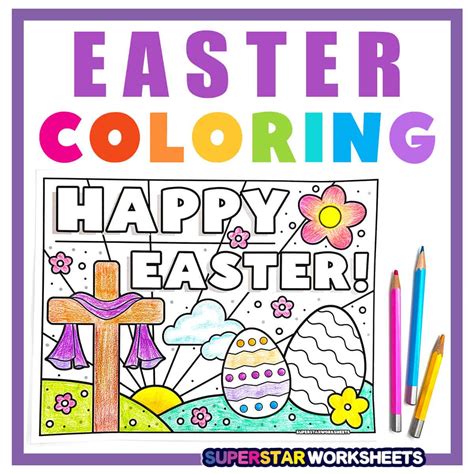 Easter Printable Colouring