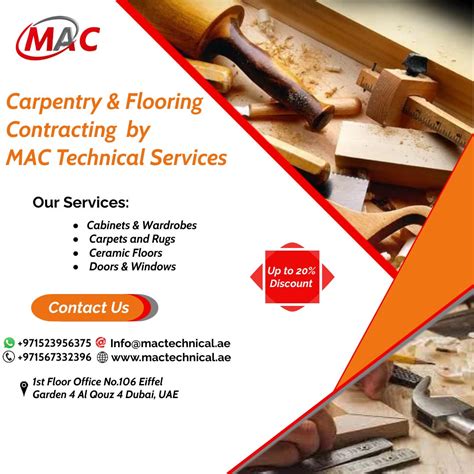 Carpentry and Flooring Services - MAC Technical Services UAE - Medium