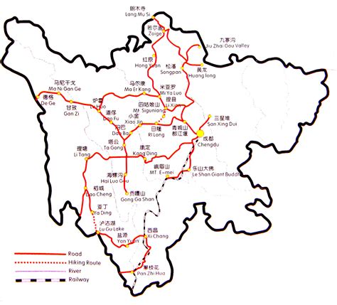 Chengdu Map