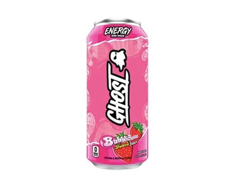 GHOST Energy Drink - Bubblicious Strawberry Splash: India | Ubuy