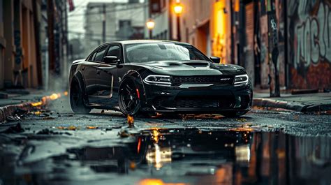 Download Dodge Charger Hellcat Urban Dominance Wallpaper | Wallpapers.com