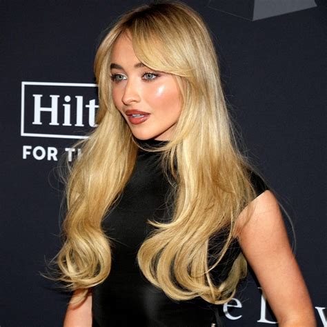 It's Official: Sabrina Carpenter's Bangs Are Taking Over TikTok | Hair ...
