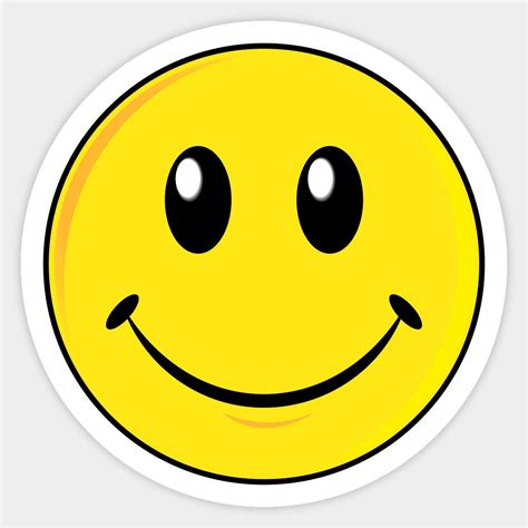 Yellow smiley face sticker for sale by maeveamcgregor – Artofit