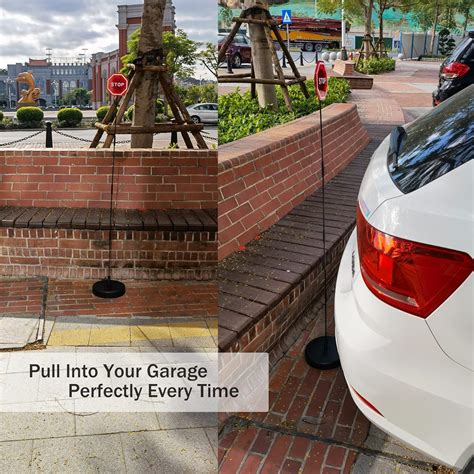 Buy Amiss Flashing LED Stop Sign for Garage Parking Assist, Parking Stopper for Garage, Garage ...