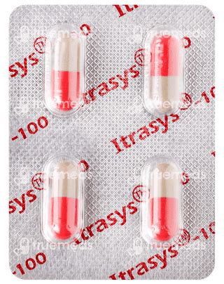Itrasys 100 Capsule 4: Uses, Side Effects, Price & Substitutes